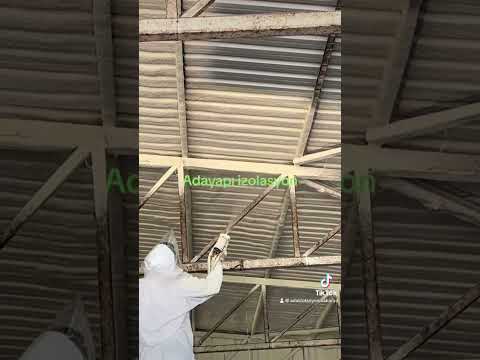 Çatı Poliüretan Uygulaması