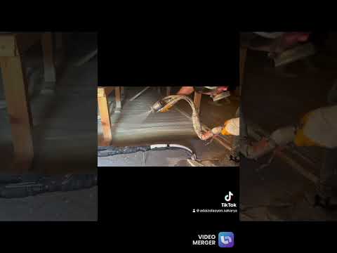 Çatı Zemin Poliüretan Uygulaması